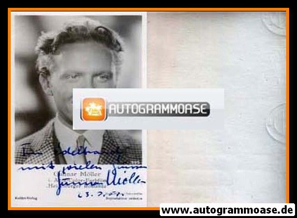 Autogramm Film | Gunnar MÖLLER | 1951 "Heidelberger Romanze" (Kolibri)