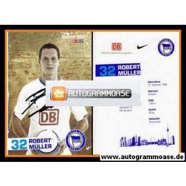 Autogramm Fussball | Hertha BSC Berlin | 2006 | Robert M&Uuml;LLER