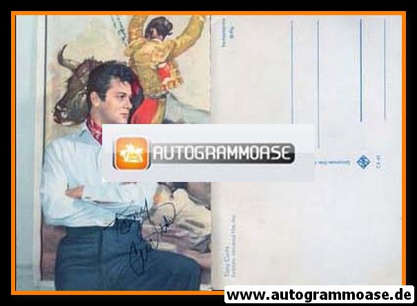 Autogramm Film (USA) | Tony CURTIS | 1950er (Portrait Color Universal)