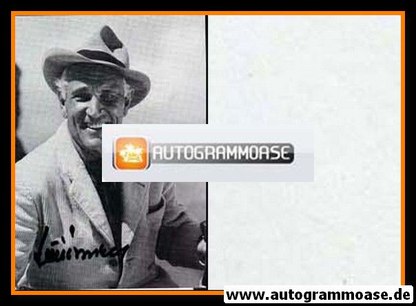 Autogramm Schauspieler | Luis TRENKER | 1980er (Portrait SW) 1