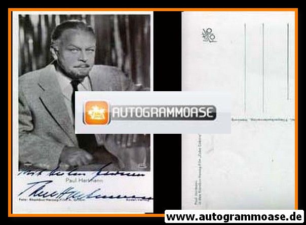 Autogramm Film | Paul HARTMANN | 1952 "Cuba Cabana" (Portrait SW Rüdel) Rhombus