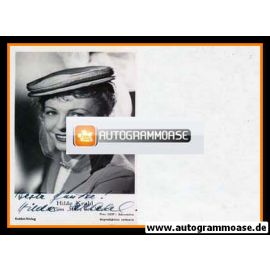 Autogramm Film | Hilde KRAHL | 1952 "Herz der Welt" (Kolibri)