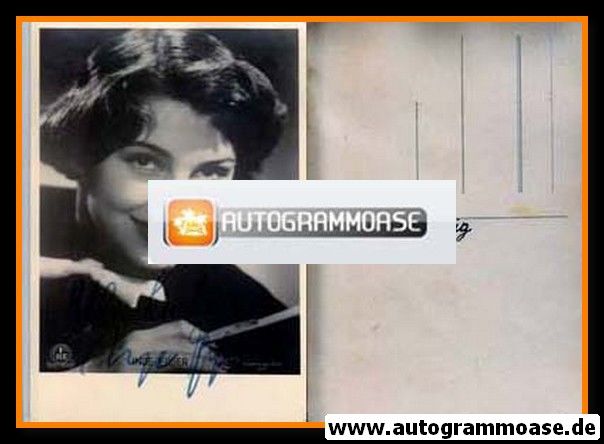 Autogramm Schauspieler | Inge EGGER | 1950er (Portrait SW)
