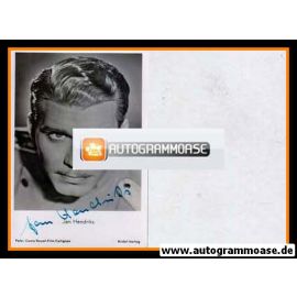 Autogramm Schauspieler | Jan HENDRIKS | 1950er (Portrait SW Rüdel)