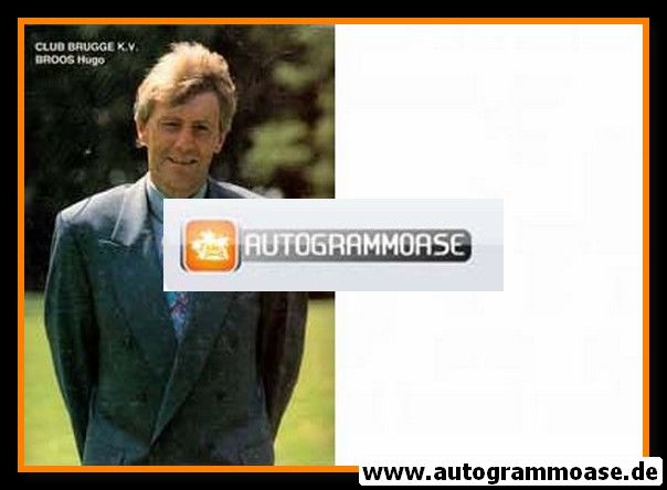 Autogramm Fussball | FC Brügge | 1990er | Hugo BROOS