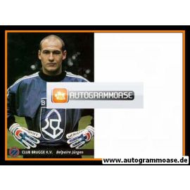 Autogramm Fussball | FC Brügge | 1990er Bank | Jürgen BELPAIRE