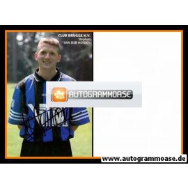 Autogramm Fussball | FC Brügge | 1990er VTM | Stephan VAN DER HEYDEN