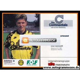 Autogramm Fussball | Borussia Dortmund | 1992 | Knut REINHARDT