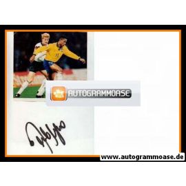 Autogramm Fussball | Brasilien | 1990er | UNBEKANNT (Spielszene DFB)