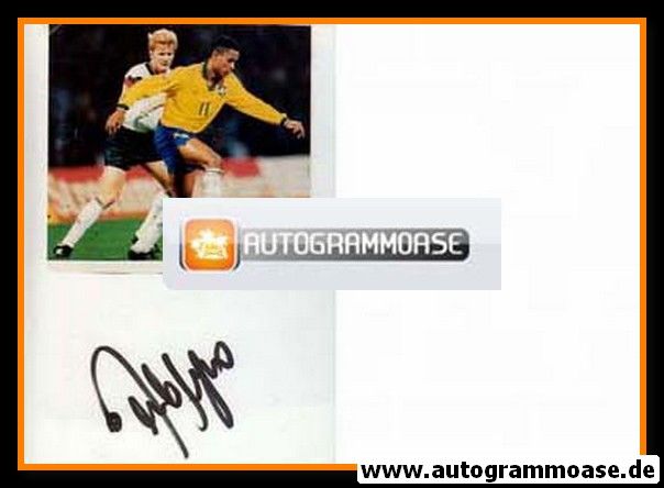 Autogramm Fussball | Brasilien | 1990er | UNBEKANNT (Spielszene DFB)
