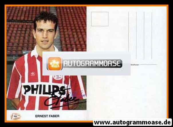 Autogramm Fussball | PSV Eindhoven | 1993 | Ernest FABER