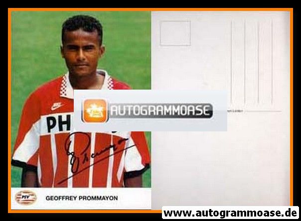 Autogramm Fussball | PSV Eindhoven | 1995 | Geoffrey PROMMAYON