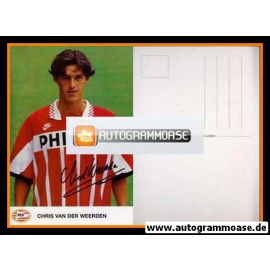 Autogramm Fussball | PSV Eindhoven | 1995 | Chris VAN DER WEERDEN