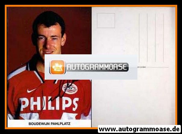 Autogramm Fussball | PSV Eindhoven | 1996 | Boudewijn PAHLPLATZ