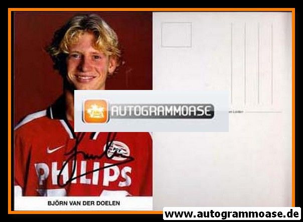 Autogramm Fussball | PSV Eindhoven | 1996 | Björn VAN DER DOELEN