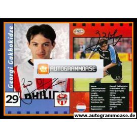 Autogramm Fussball | PSV Eindhoven | 1999 | Georgi GAKHOKIDZE