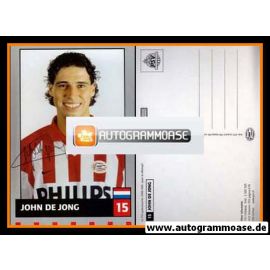 Autogramm Fussball | PSV Eindhoven | 2000 Druck | John DE JONG