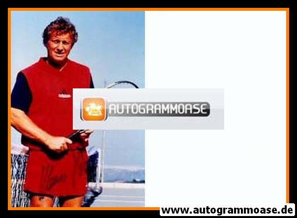 Autogramm Tennis | Klaus HOFSÄSS | 1990er Foto (Portrait Color)