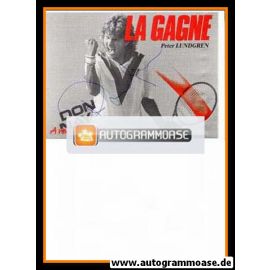 Autogramm Tennis | Peter LUNDGREN | 1990er (Donnay)