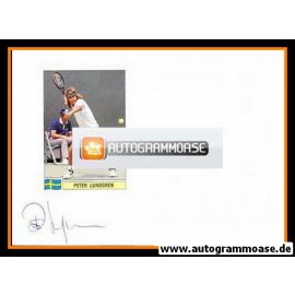 Autogramm Tennis | Peter LUNDGREN | 1990er (Sabi)