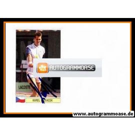 Autogramm Tennis | Karel NOVACEK | 1990er (Sabi)