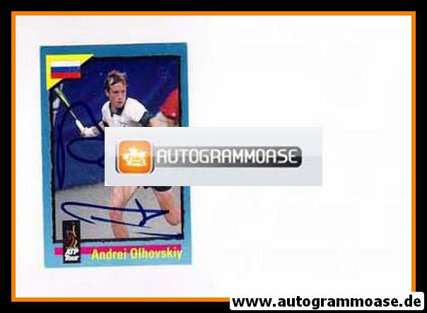 Autogramm Tennis | Andrei OLHOVSKIY | 1990er (Sabi ATP)