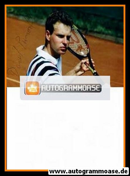 Autogramm Tennis | David PRINOSIL | 1990er Foto (Portrait Color)