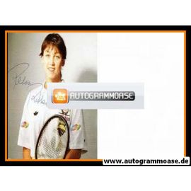 Autogramm Tennis | Petra RITTER | 1990er (Portrait Color)
