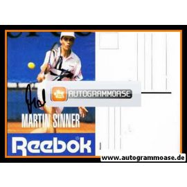 Autogramm Tennis | Martin SINNER | 1990er (Reebok)