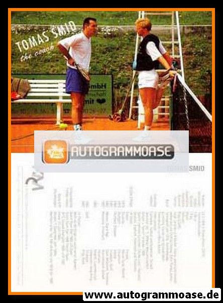 Autogramm Tennis | Tomas SMID 1990er (mit Boris Becker)