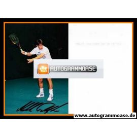Autogramm Tennis | Mikael TILLSTRÖM | 1990er Foto (Spielszene)