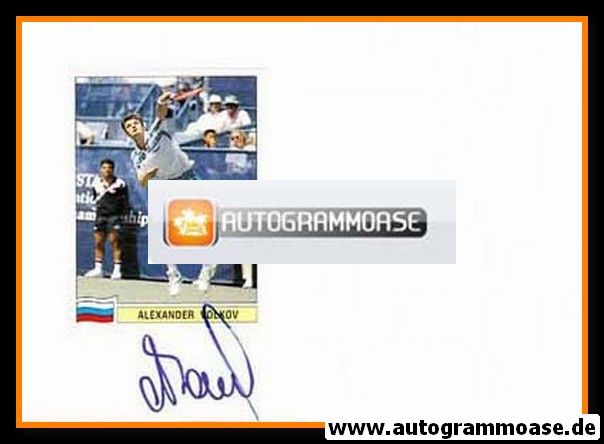 Autogramm Tennis | Alexander WOLKOV | 1990er (Sabi)