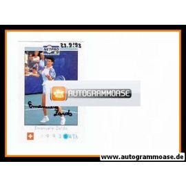 Autogramm Tennis | Emanuela ZARDO | 1993 (Sabi WTA)