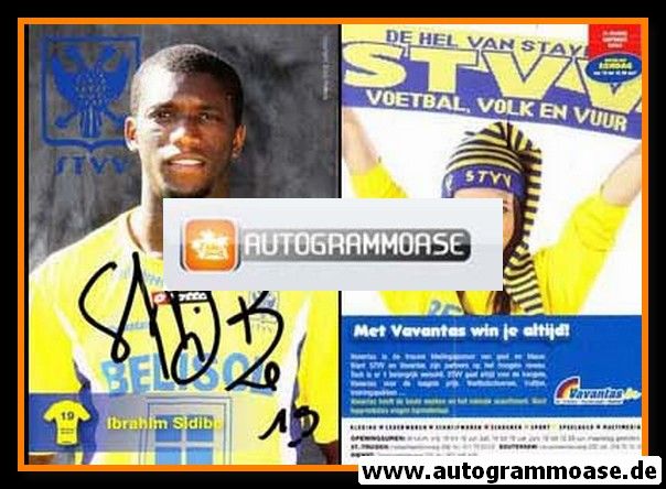 Autogramm Fussball | VV St. Truiden | 2000er | Ibrahim SIDIBE (Motiv 1)