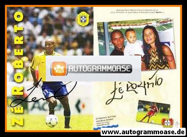 Autogramm Fussball | Brasilien | 2000er | Ze ROBERTO (MBM)