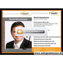 Autogramm Fussball | Schiedsrichter | 2009 | Bernd HEYNEMANN (Haas)