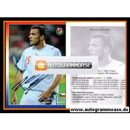 Autogramm Fussball | Tschechien | 2006 | Roman BEDNAR