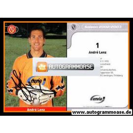 Autogramm Fussball | FC Energie Cottbus | 2002 | Andre LENZ
