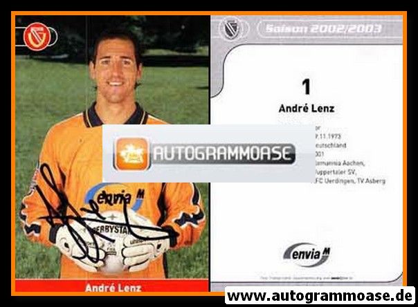 Autogramm Fussball | FC Energie Cottbus | 2002 | Andre LENZ