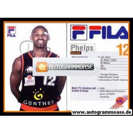 Autogramm Basketball | Brose Baskets Bamberg | 1990er | Derrick PHELPS