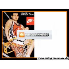 Autogramm Basketball | Bayer Giants Leverkusen | 1990er | Heimo FÖRSTER