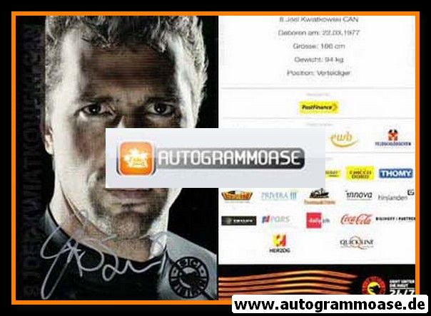 Autogramm Eishockey | SC Bern | 2011 | Joel KWIATKOWSKI