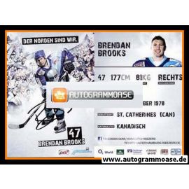 Autogramm Eishockey | Hamburg Freezers | 2011 | Brendan BROOKS