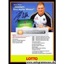 Autogramm Gewichtheben | Ronny WELLER | 2000er (Oddset)