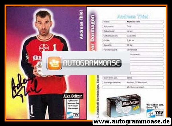 Autogramm Handball | TSV Bayer Dormagen | 1996 | Andreas THIEL
