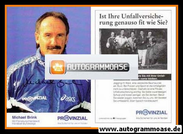 Autogramm Handball | SG Flensburg-Handewitt | 1990er | Michael BRINK