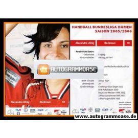 Autogramm Handball (D) | Bayer Leverkusen | 2005 | Alexandra UHLIG