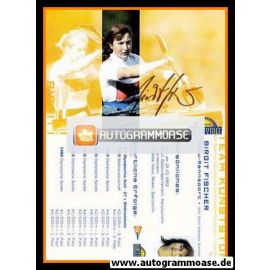 Autogramm Kanu | Birgit FISCHER | 2000er (Collage Color) OS-Gold