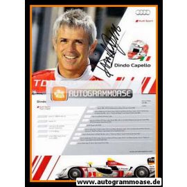 Autogramm Tourenwagen | Dindo CAPELLO | 2010 (Audi Sport Team Joest)