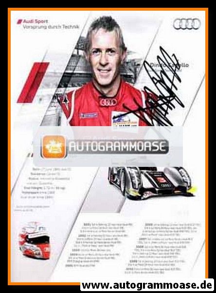 Autogramm Tourenwagen | Dindo CAPELLO | 2011 (Audi Sport Team Joest)